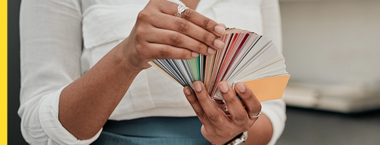 Gerippte Visitenkarten