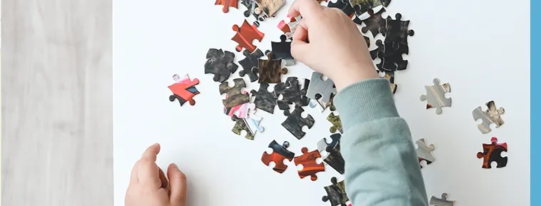 Personalisiertes Kinderpuzzle